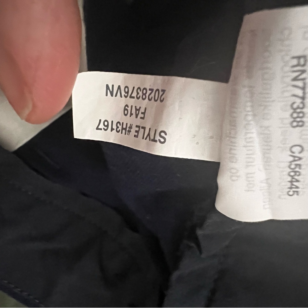 J. Crew Factory Men's Slim-fit flex chino pant 34x30 Navy - Picture 6 of 7
